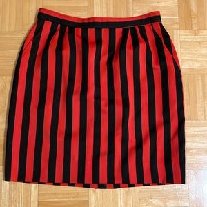 Vintage like new striped pencil skirt by Evan Picone True Classic! 16 Runs small